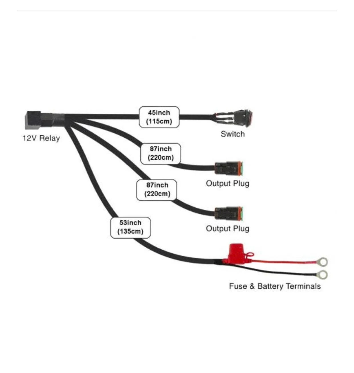 Dual Spotlight Wiring Harness - Image 3