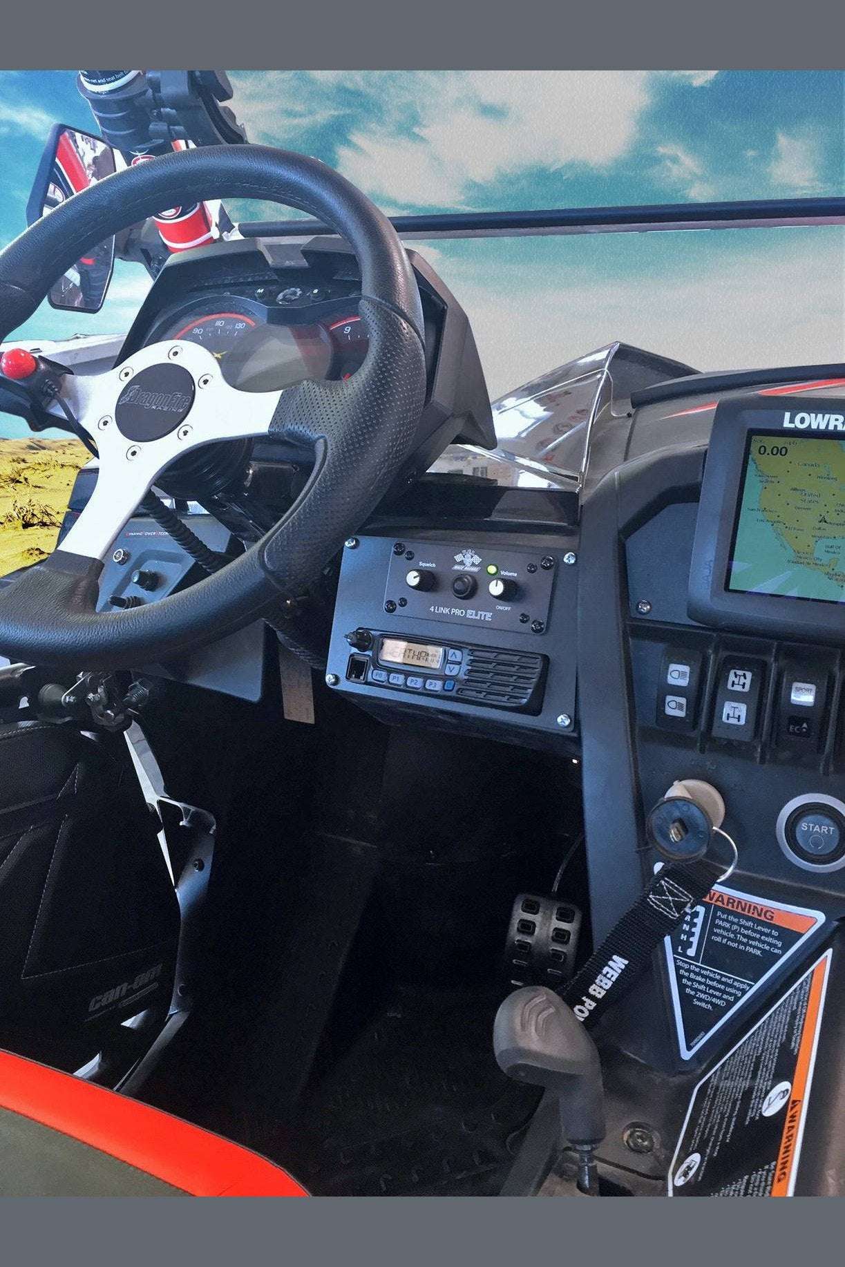 Can-Am Maverick Radio Intercom Bracket - Image 4